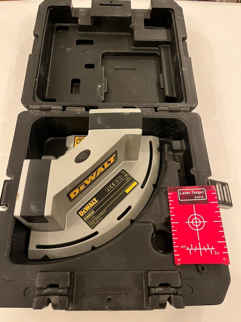 Dewalt dw060 hoeklaser te koop, Ophalen of Verzenden, Zo goed als nieuw