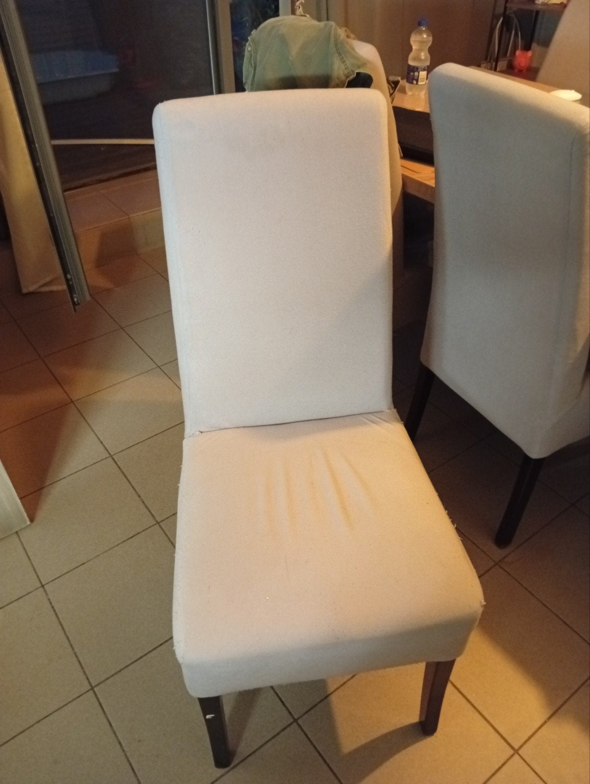 6 eetkamerstoelen, Ophalen