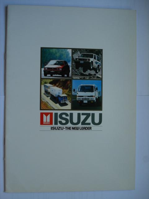 Isuzu corporate brochure 1985 Brochure Catalogue Prospekt, Envoi, Utilisé, Opel