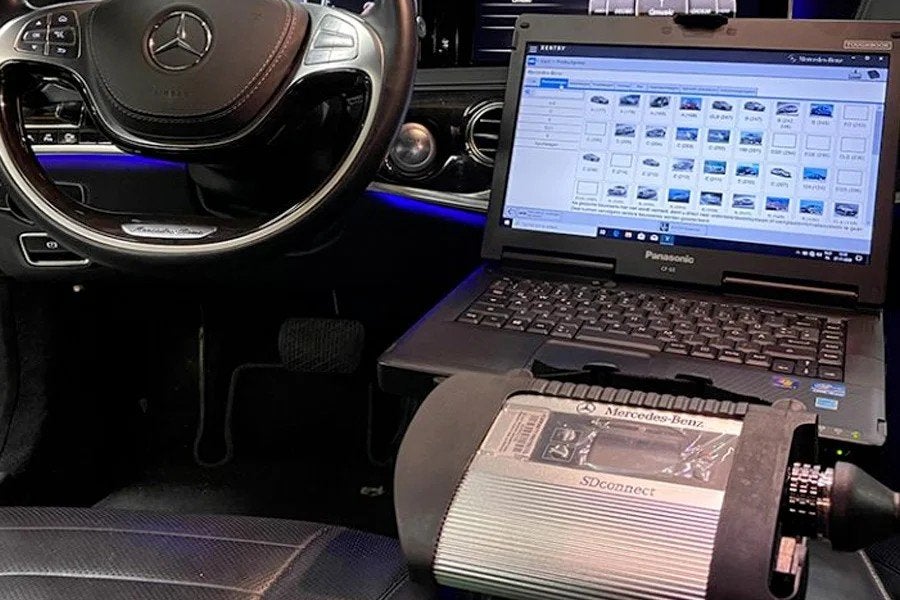 Auto uitlezen, Ophalen, Zo goed als nieuw