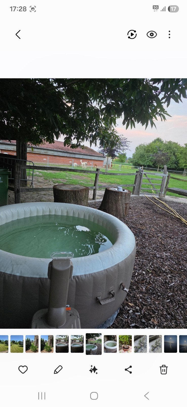 intex jacuzzi, Enlèvement
