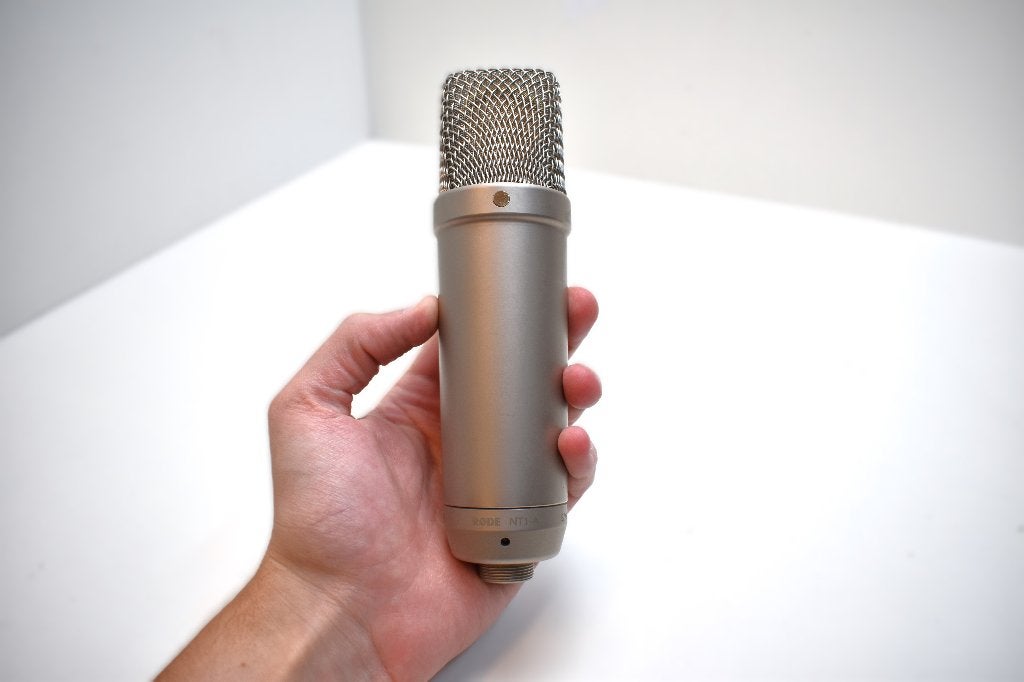 Rode NT1-A studio condensatormicrofoon + Kabel XLR, Muziek en Instrumenten, Ophalen of Verzenden, Zo goed als nieuw, Studiomicrofoon