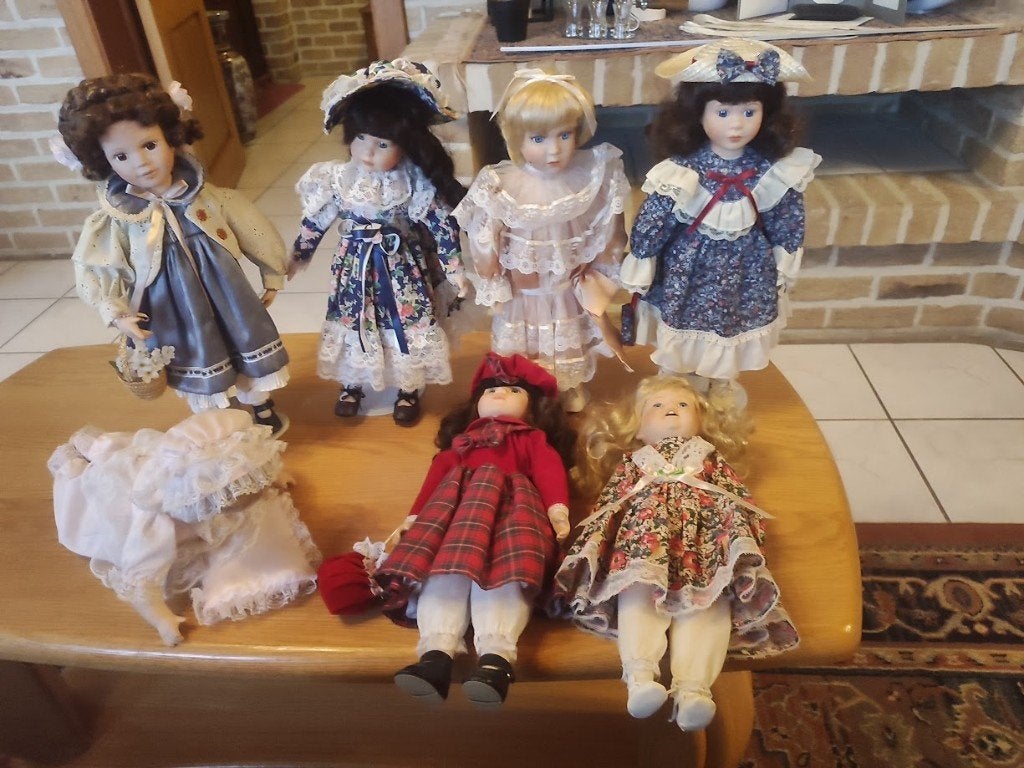 poppen porselein, Verzamelen, Poppen, Ophalen, Pop