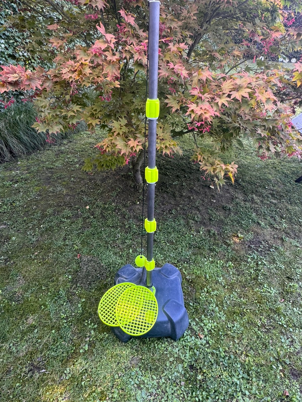 Turnball tennispaal, Enlèvement, Utilisé
