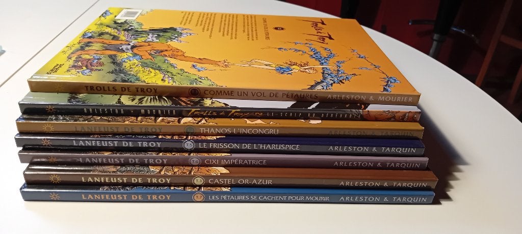 Lanfeust de Troy & Trolls de Troy – 7 albums – Soleil, Plusieurs BD, Enlèvement ou Envoi, Comme neuf