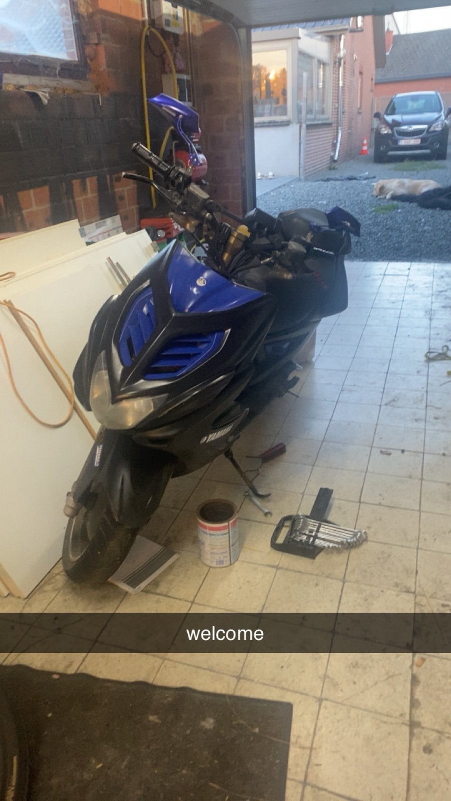 mbk nitro - 70cc malossi - zie omschrijving, Ophalen, Zo goed als nieuw