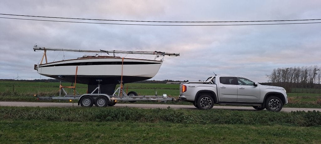 Boottrailer (kielboot of aanpasbaar voor anderen), Watersport en Boten, Overige Watersport en Boten, Ophalen, Gebruikt