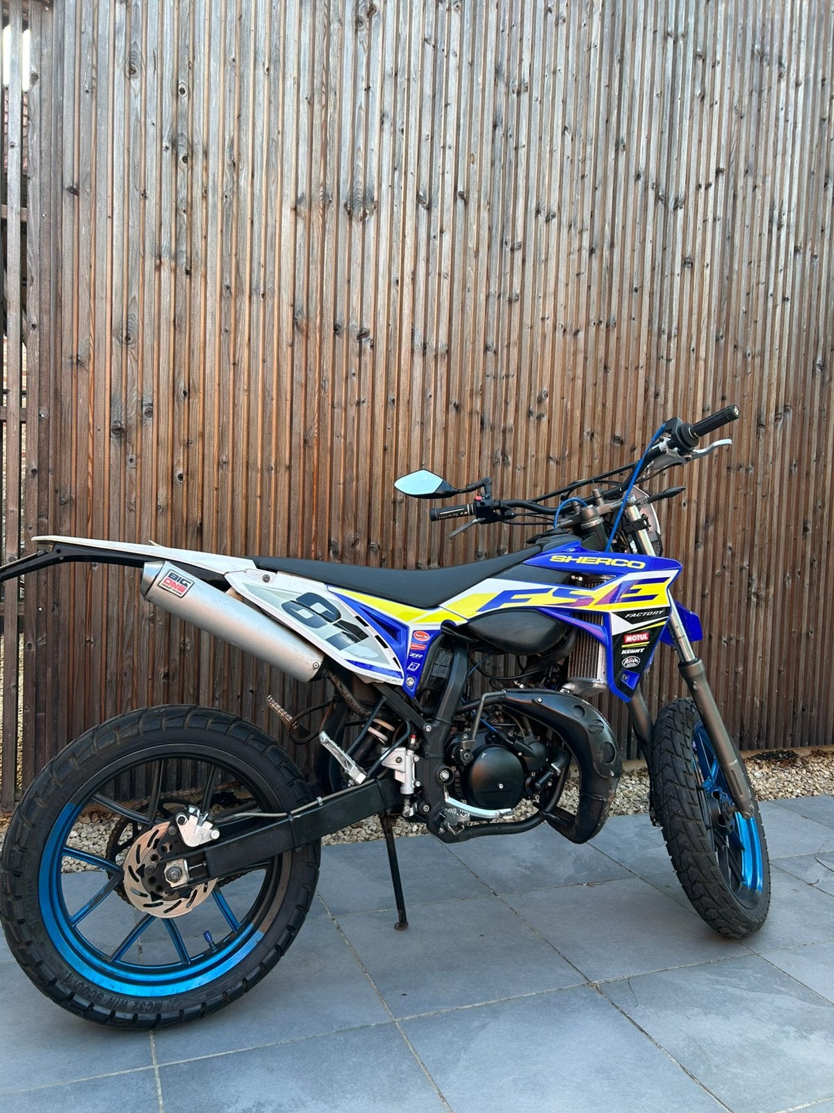Sherco 50cc, Fietsen en Brommers, Brommers | Crossbrommers, Ophalen, Zo goed als nieuw
