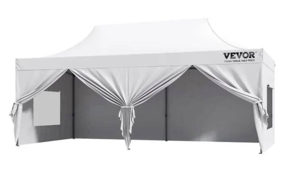 Partytenten TE HUUR!!, Opvouwbaar, Minder dan 4 meter, Zo goed als nieuw, Paviljoen