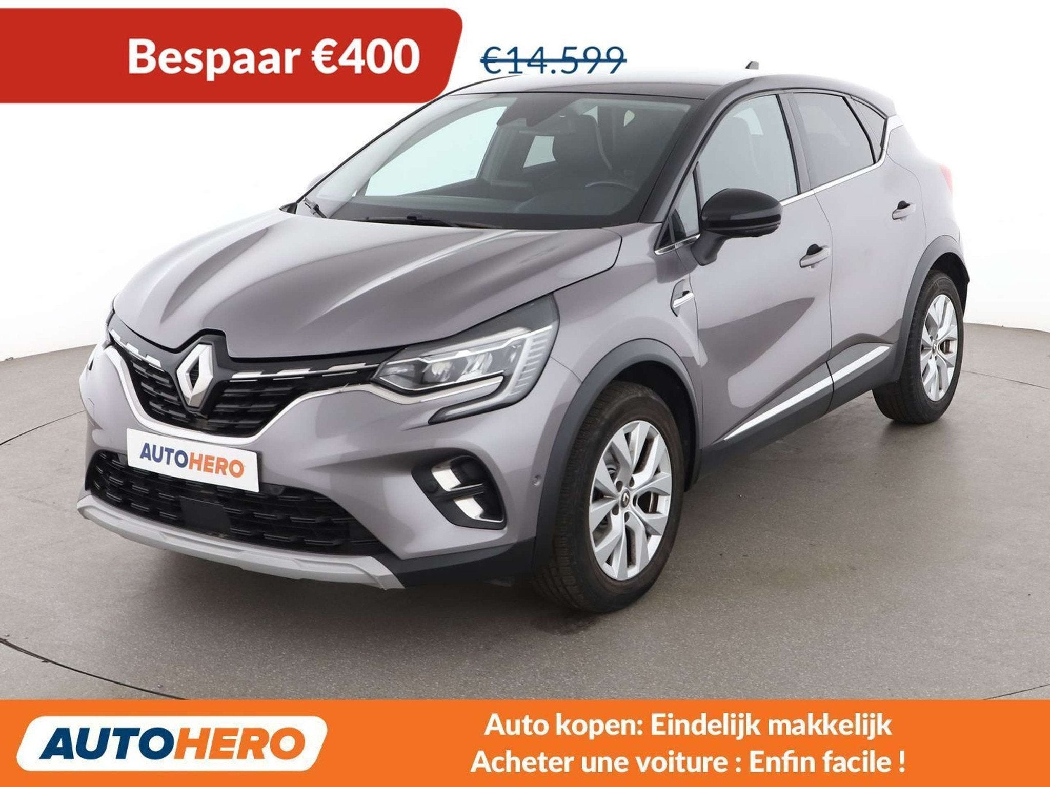 Renault Captur 1.5 BLUE dCi Intens (bj 2020, automaat), Lichtsensor, Gebruikt, 116 pk, 5 deurs