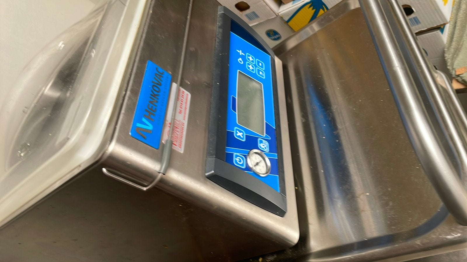 Vacuüm machine, Ophalen, Bakkerij en Slagerij