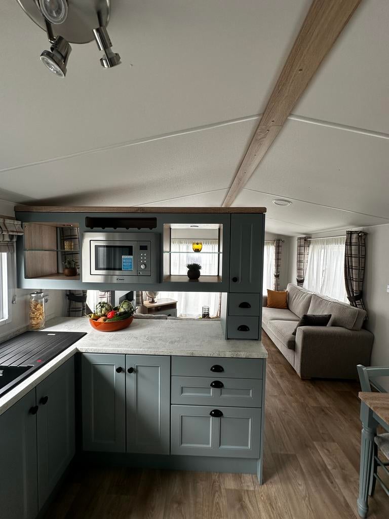 STOCK !!! ATLANTA COUNTRY 1100x370/2 - COMFORT VAN EEN HUIS, Caravans en Kamperen, Stacaravans, Tot en met 6