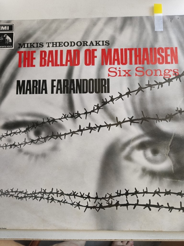 Mikis Theodorakis & Maria Farandouri -Ballade van Mauthausen, Ophalen, Gebruikt, 12 inch, Inclusief binnenhoes