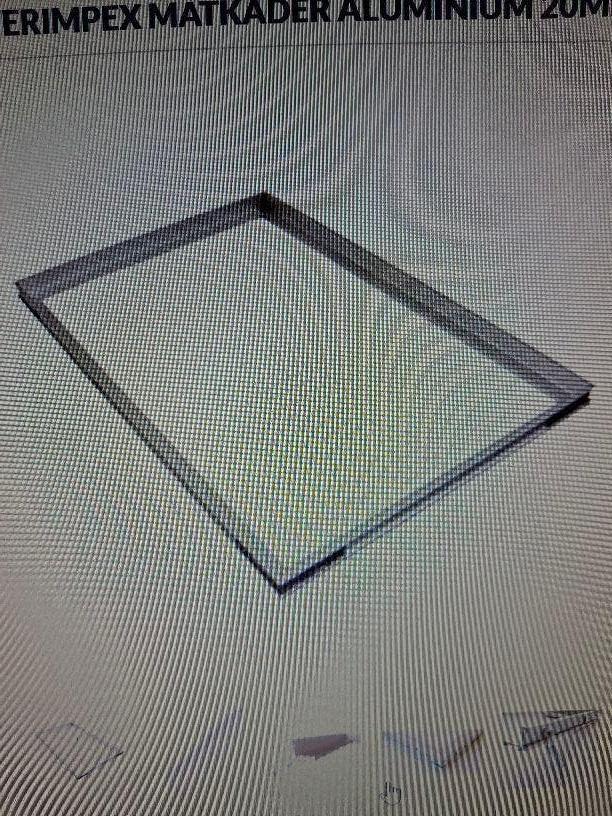 MATKADER ALU 80x60cm, Ophalen