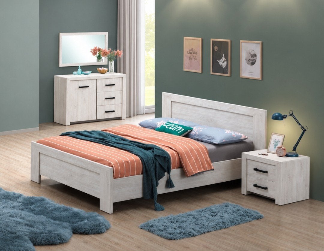 volledige slaapkamer, incl matras en lattebodem, Huis en Inrichting, Ophalen