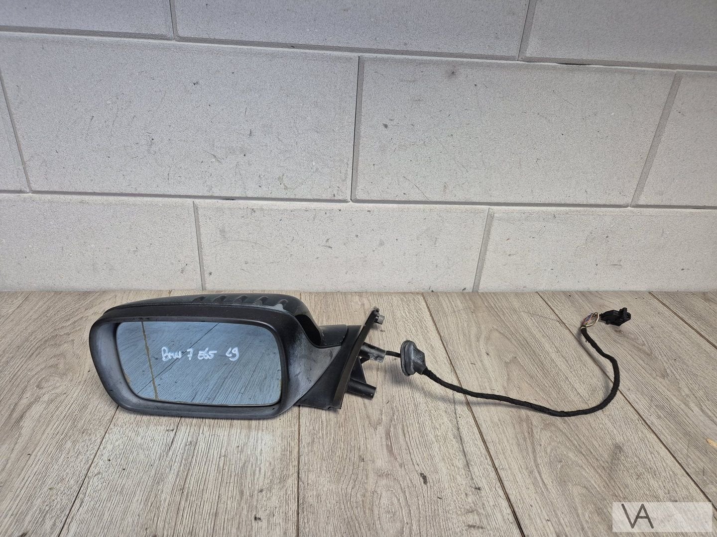 BMW 7 serie E65 2001 - 2009 spiegel links 9 draden €150, -, Utilisé, -, Enlèvement ou Envoi
