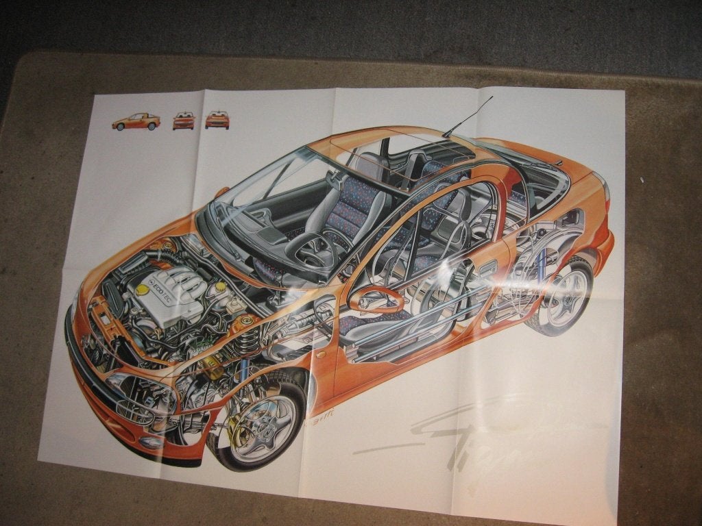 OPEL TIGRA,  foto's & poster, Ophalen of Verzenden, Zo goed als nieuw, Opel
