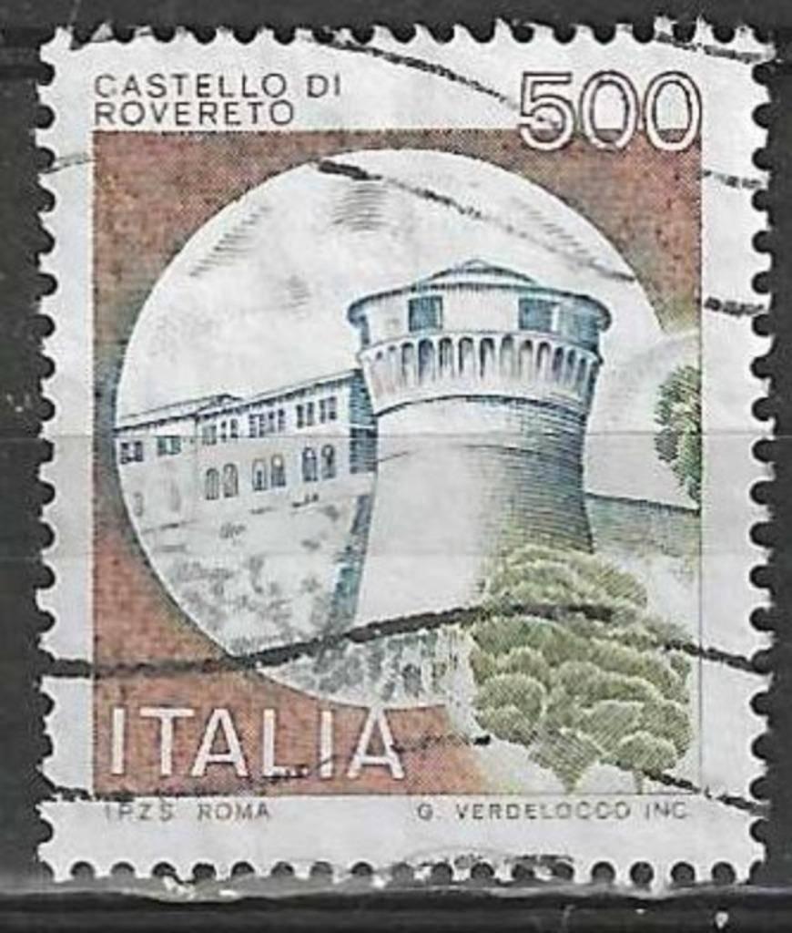 Italie 1980 - Yvert 1451 - De Rovereto - Trente (ST), Envoi, Affranchi
