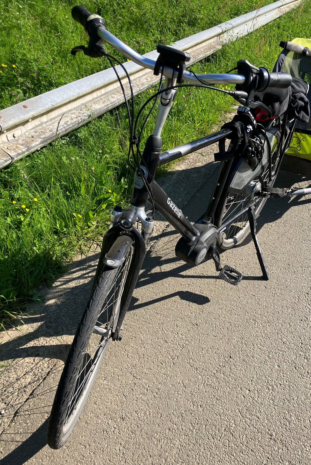 Gazelle elektrische herenfiets, Enlèvement, Comme neuf, 50 km par batterie ou plus, Gazelle