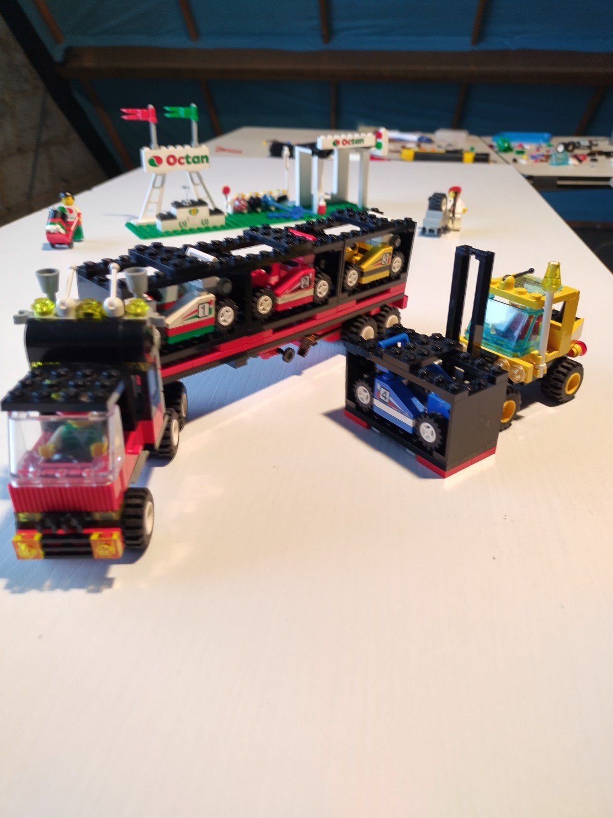 Lego 6539 Victory Cup Racers, Ophalen