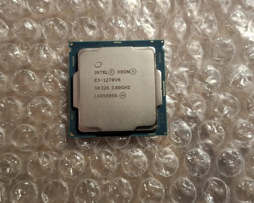 Intel Xeon E3-1270 V6 (8x 4,2Ghz) & V5  (Socket 1151), Computers en Software, Processors, Zo goed als nieuw, 8-core, 4 Ghz of meer