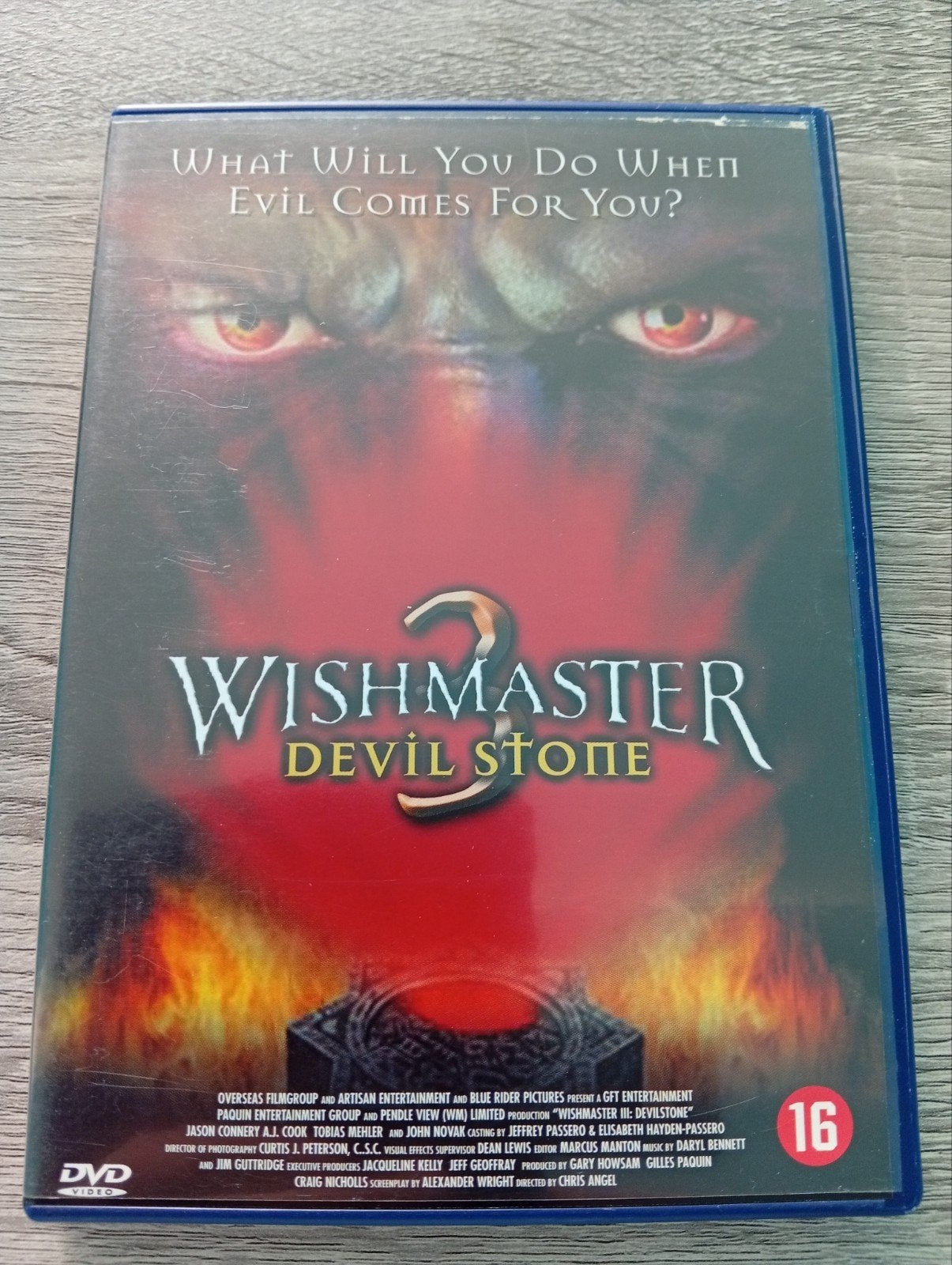 wishmaster 3 devil Stone horror dvd, Engels, Vanaf 16 jaar, Nederlands, Monsters