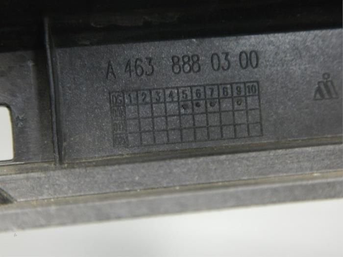 Grille Houder Mercedes G-Klasse (22743635), Ophalen of Verzenden, Gebruikt
