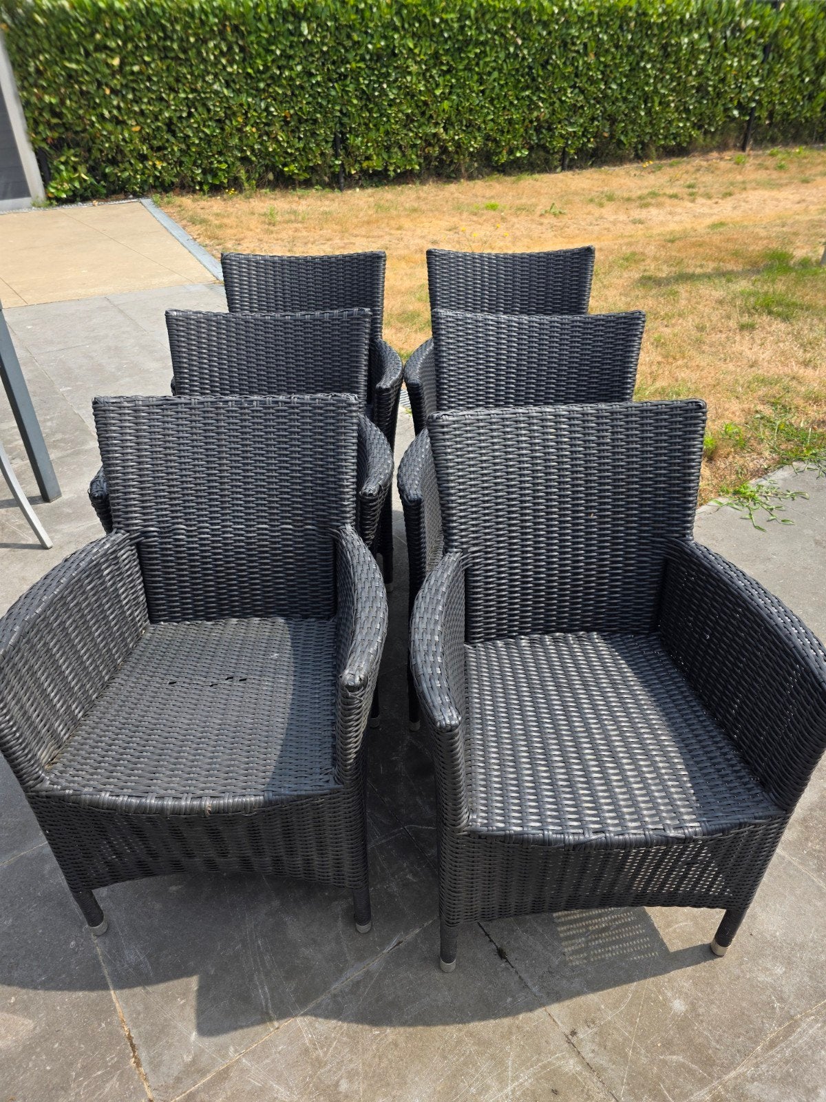 Gratis 6 tuinstoelen, Ophalen