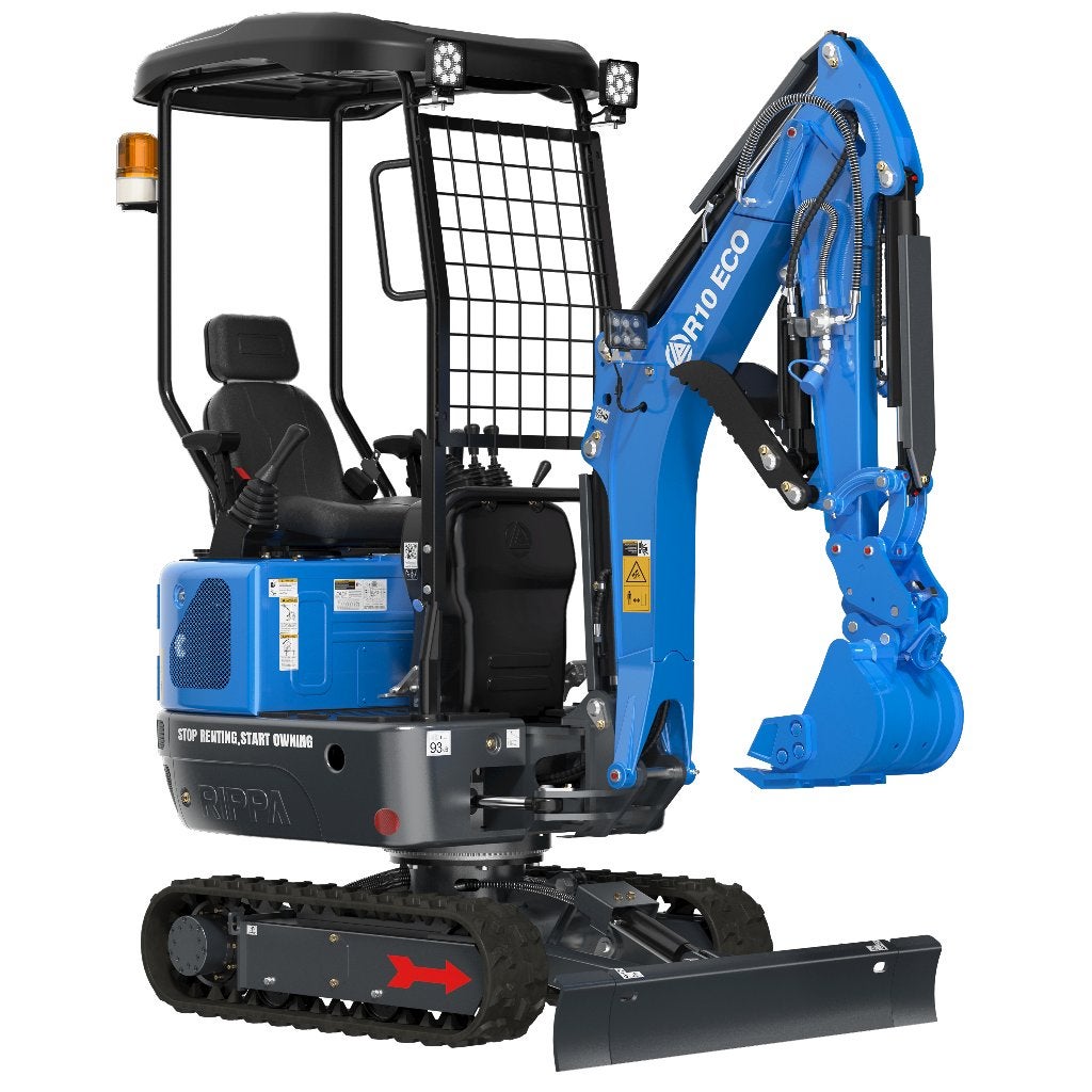 Minipelle RIPPA R10ECO KUBOTA, Articles professionnels, Enlèvement ou Envoi, Excavatrice