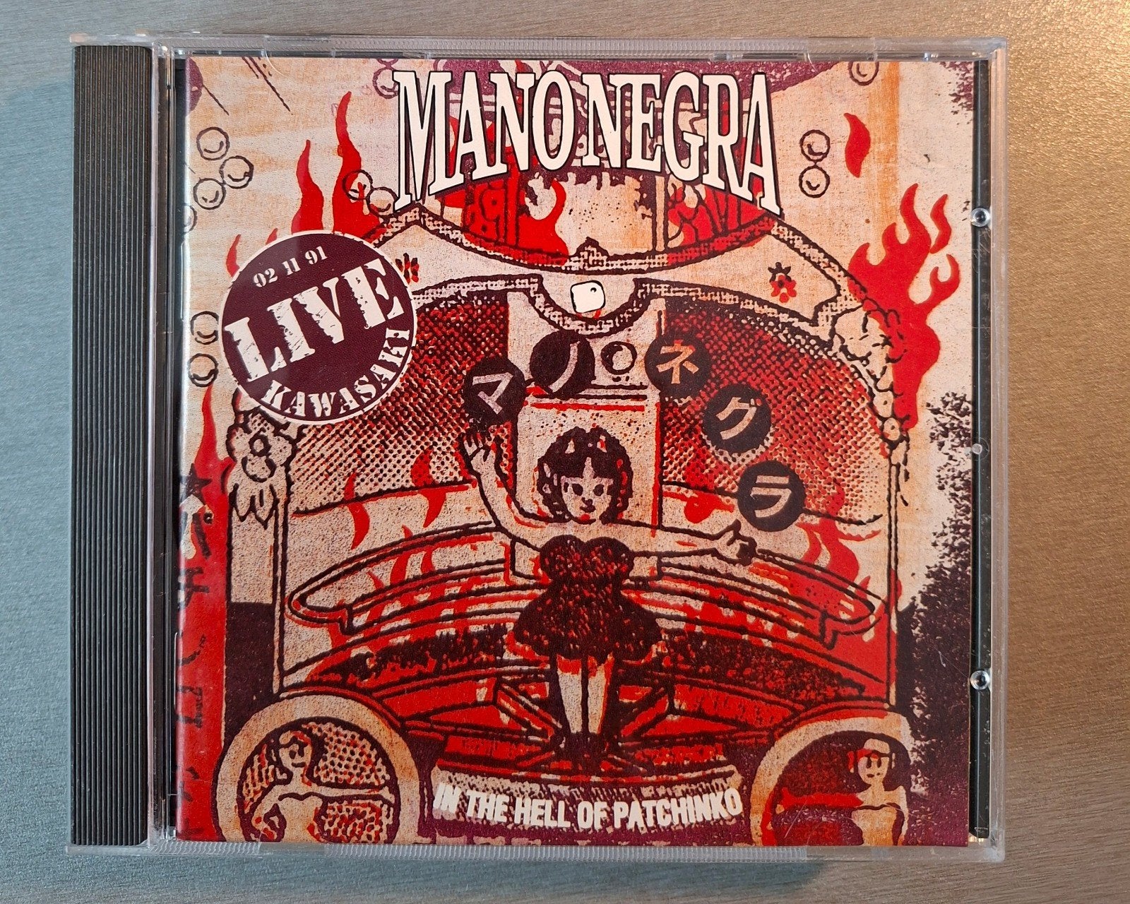 CD. Mano Negra. Dans l'enfer de Patchinko (Live)., CD & DVD, Enlèvement ou Envoi