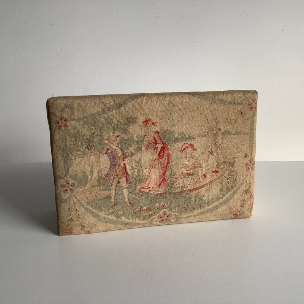 Ancienne boîte de rangement/boîte à bijoux de style français, Enlèvement ou Envoi