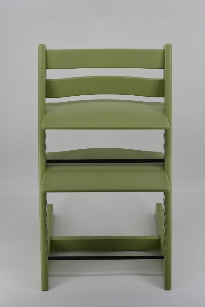 Stokke Trip Trap Moss Green — chaise Trip Trap, Enfants & Bébés, Envoi, Utilisé, Chaise évolutive, Coulissant