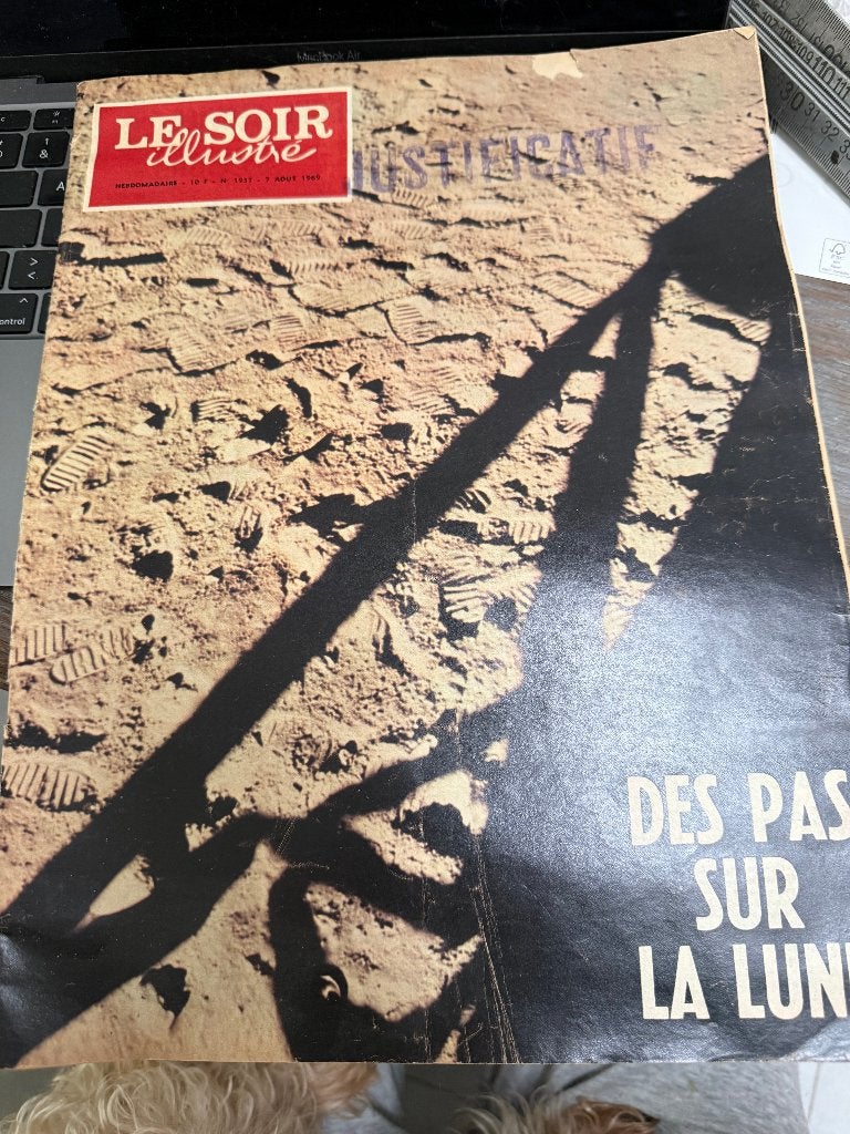 Le Soir Illustré, 7 augustus 1969, Antiek en Kunst, Curiosa en Brocante, Verzenden