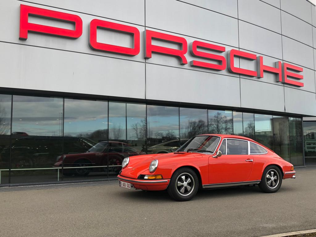 Belgische 911 T matching motor en versnellingsbak, Autos, Porsche, Achat, Boîte manuelle, Autres couleurs, 5 portes