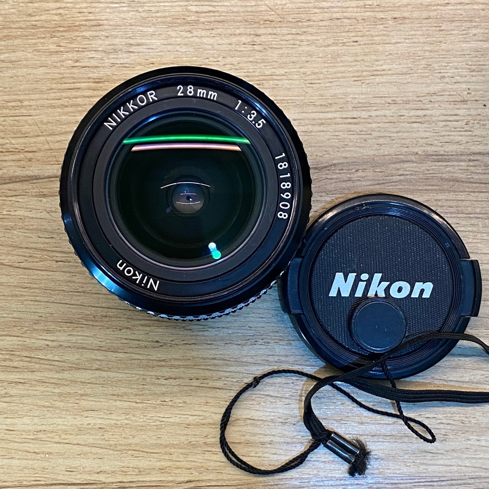 Nikon Nikkor 28mm f3.5 Ai *parfait état, Enlèvement ou Envoi, Comme neuf, Reflex miroir, Nikon