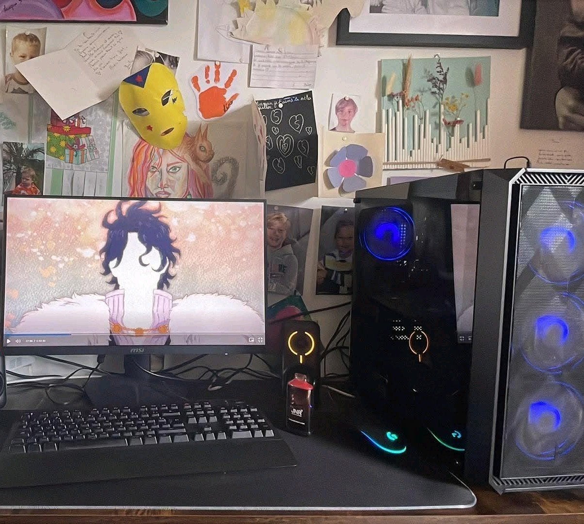 Vend ou échange mon pc complet, Computers en Software, Toetsenborden, Ophalen