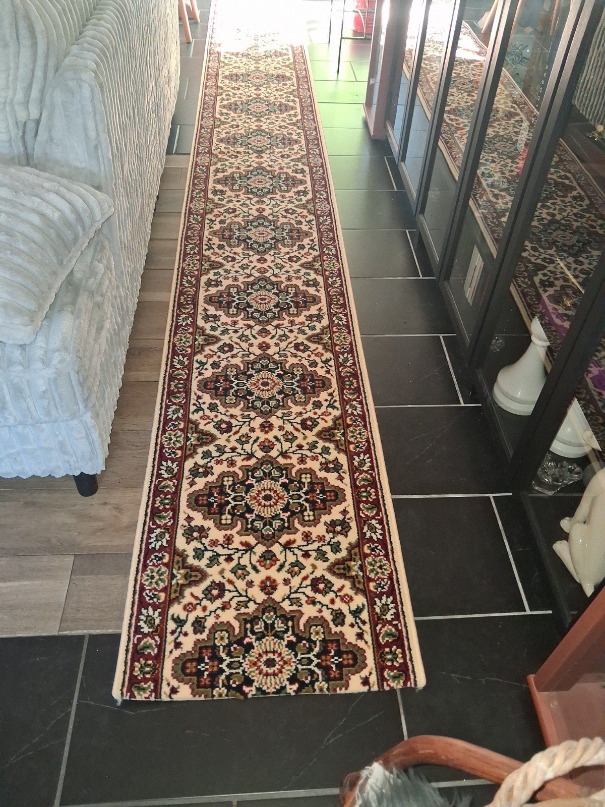 tapis centre d'escalier, 5m 20 de long et 60cm de large, Enlèvement, Neuf