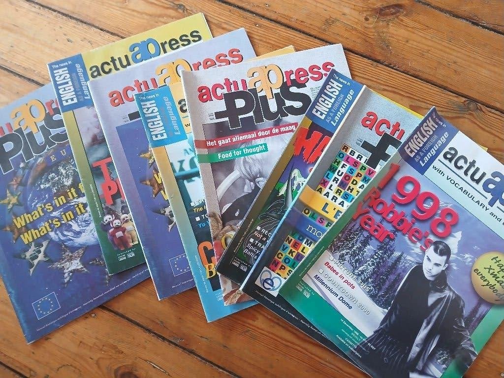Apprendre l'anglais - anciens n° Actuapress, Livres, Enlèvement, Utilisé