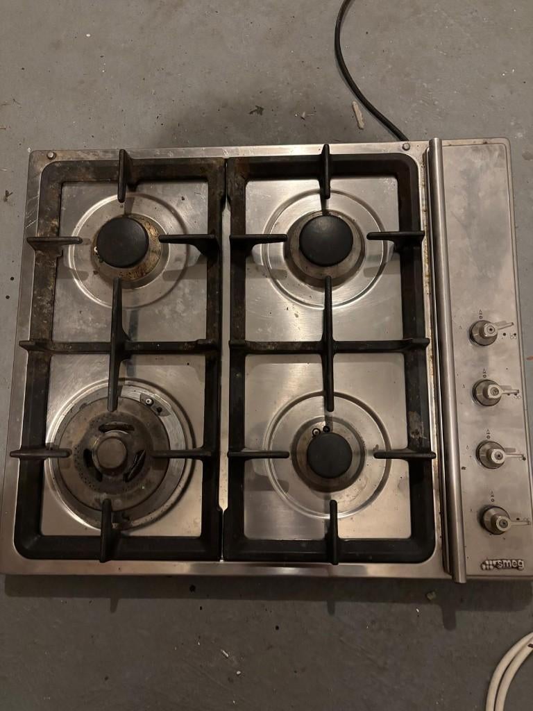 Smeg gasvuur/gaskookplaat, Ophalen, Gebruikt, Overige kleuren