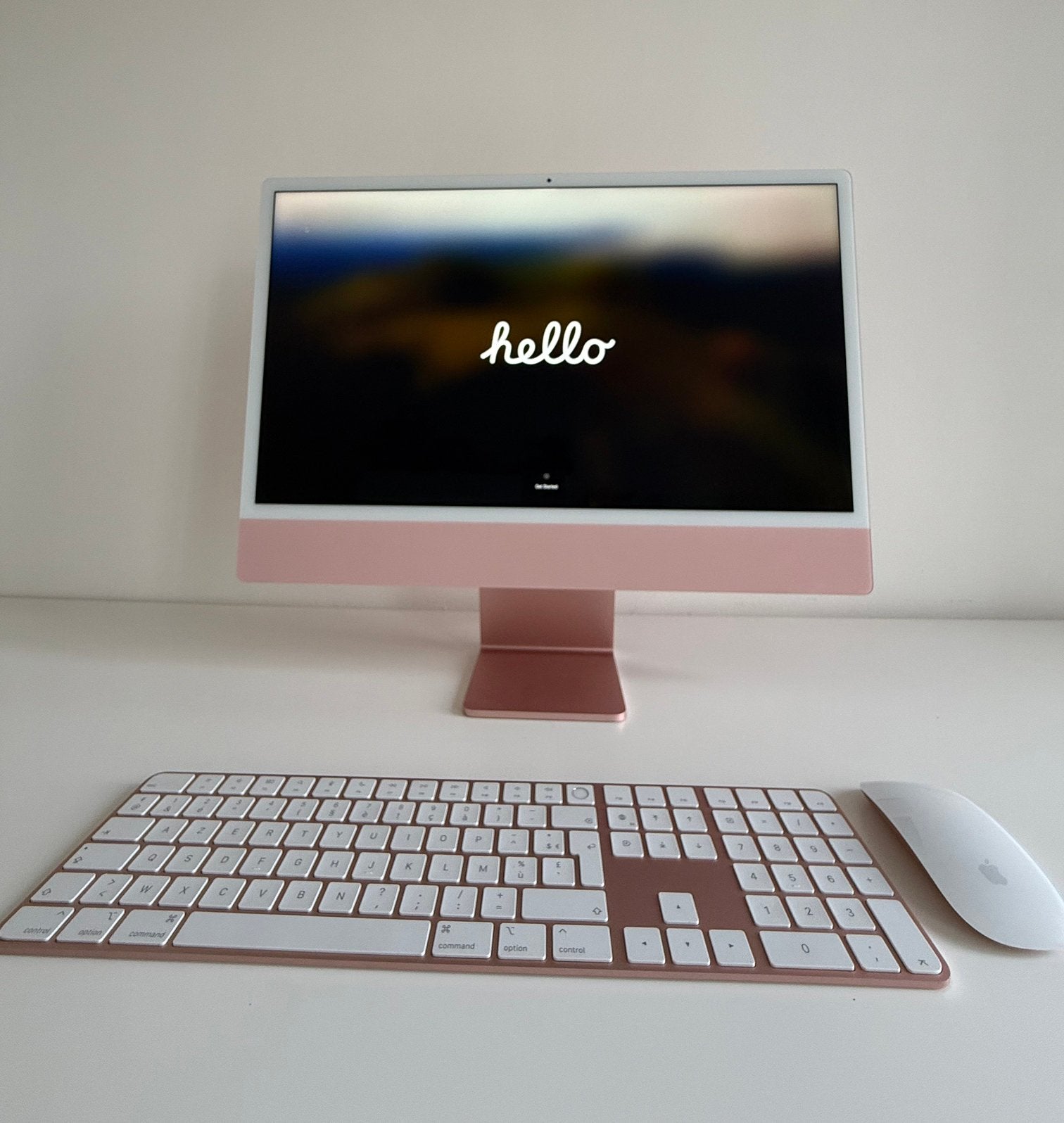 iMac 24 inch Pink M1 – 16GB RAM / 512GB SSD - als nieuw, Informatique & Logiciels, Apple Desktops, Comme neuf, iMac, SSD, 16 GB