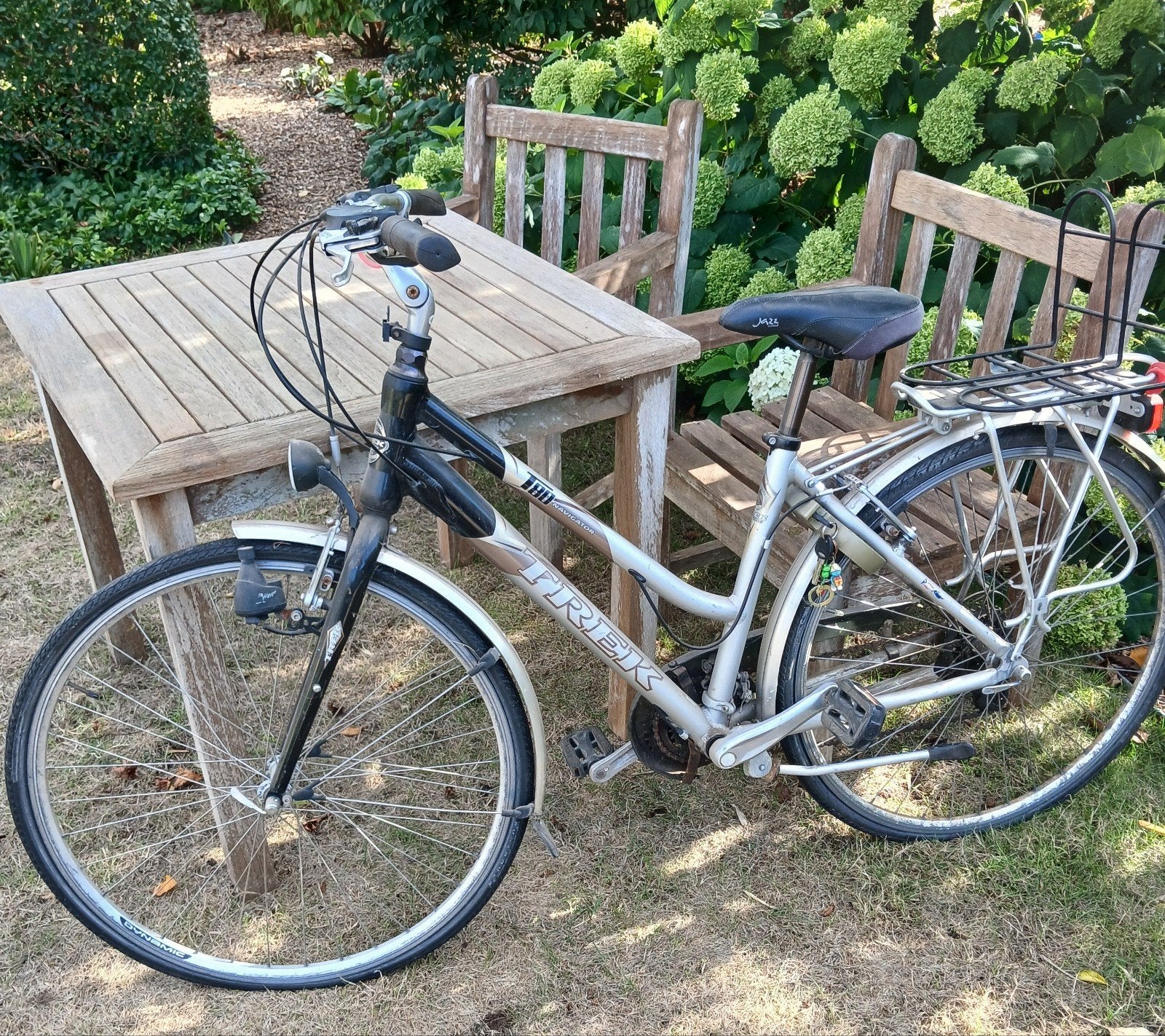 Damesfiets Trek., Ophalen, 28 inch, Gebruikt, Velgrem