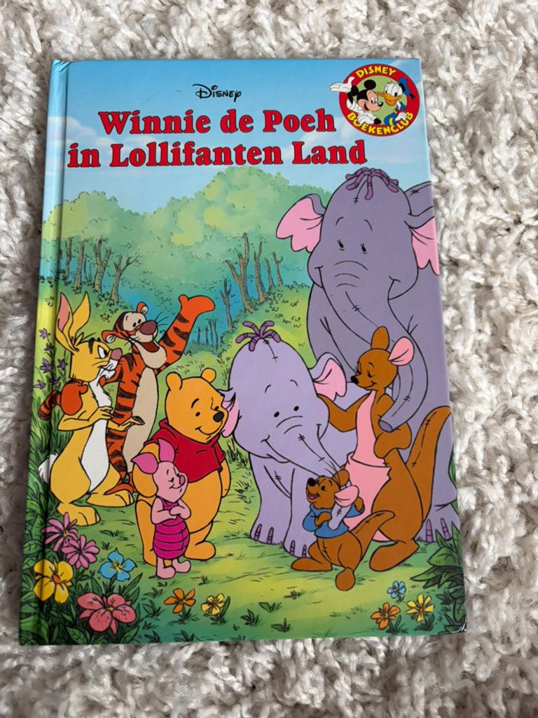 Disney boekenclub - Winnie de Poeh in Lolifanten Land, Boeken, Ophalen of Verzenden, Gelezen, Jongen of Meisje, Fictie algemeen