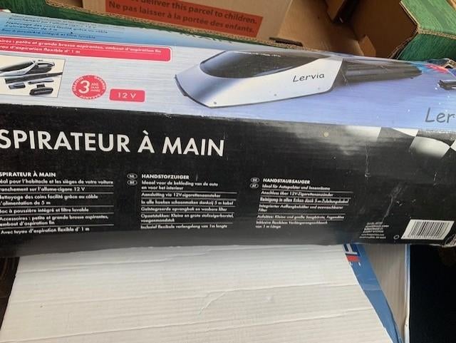 Autostofzuiger, Ophalen, Zo goed als nieuw