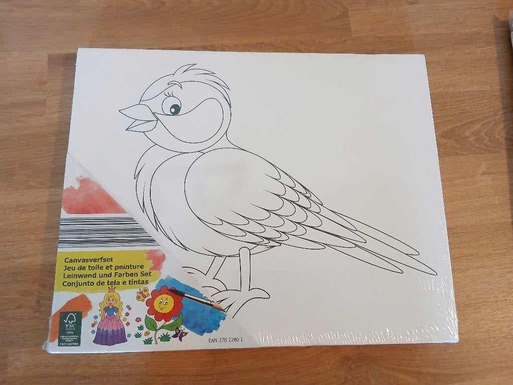 Set de peinture pour oiseaux, Hobby & Loisirs créatifs, Peinture, Enlèvement, Neuf, Aquarelle