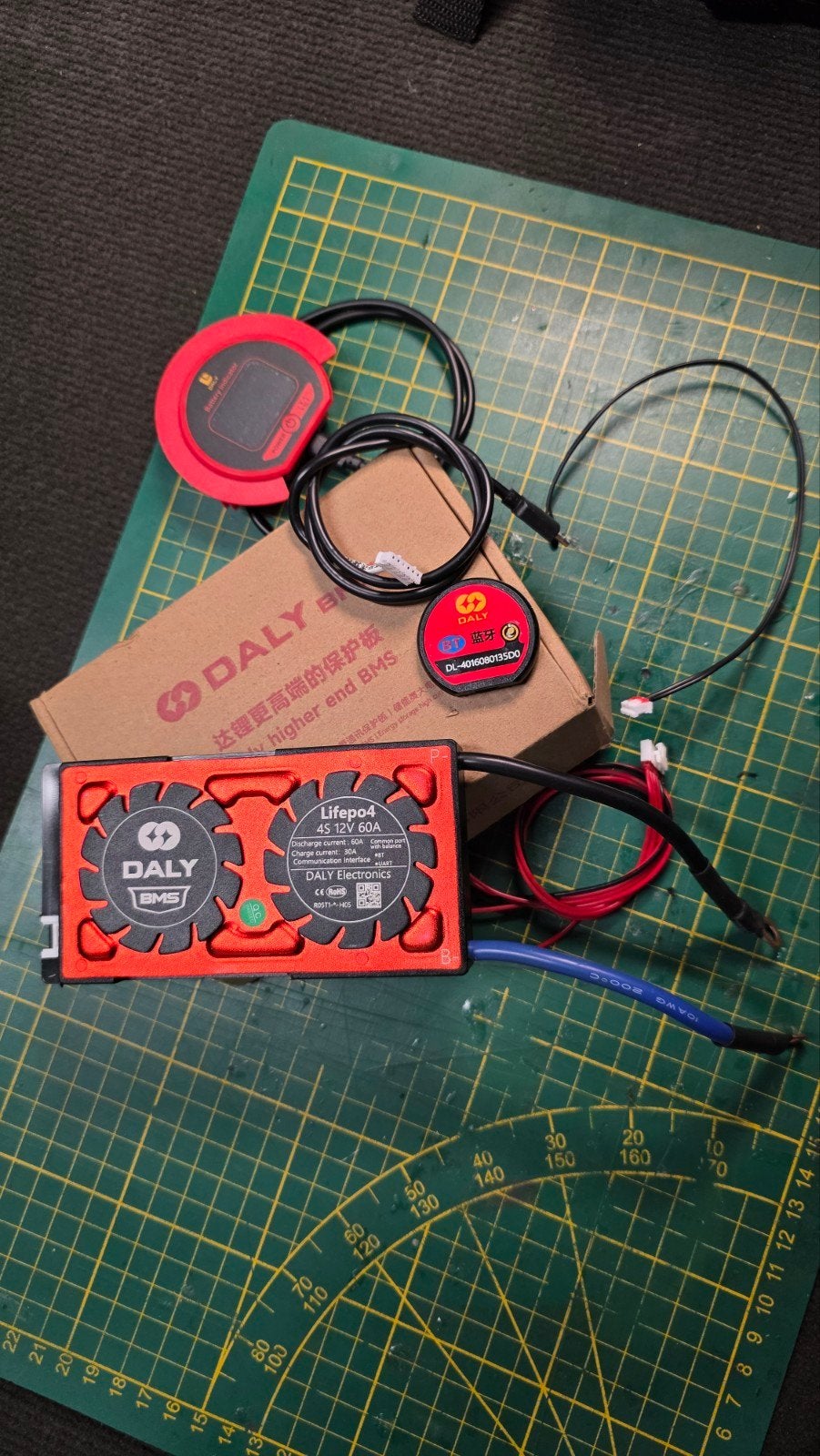 Daly Smart BMS 60A. Lifepo4 4s 12 volt., Ophalen of Verzenden