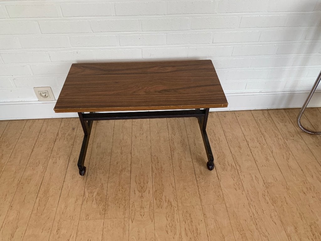 Vintage tafel rond 1950, Ophalen, Rond
