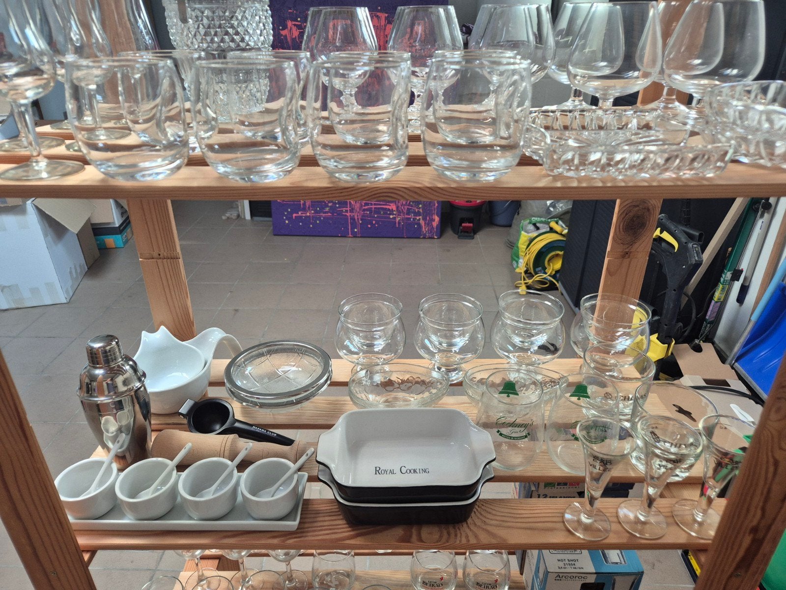 ️ Grand lot de vaisselle et accessoires, + de 100 pièces, Antiquités & Art