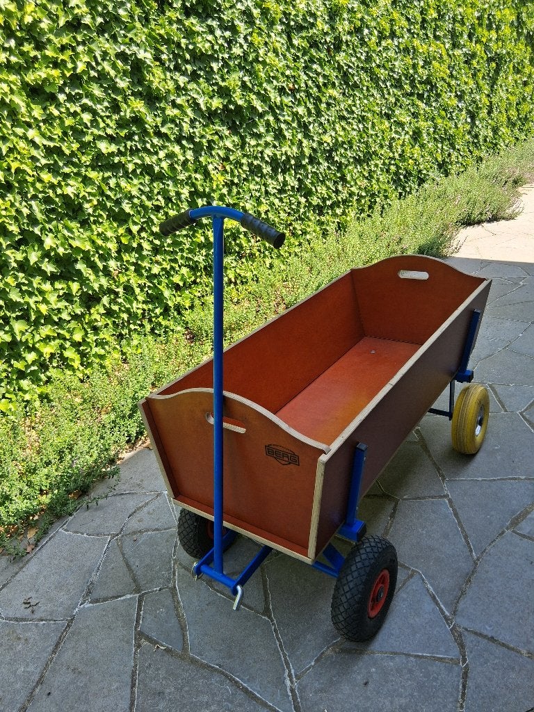 Grote houten bolderkar Berg, Caravanes & Camping, Chariots, Enlèvement, Comme neuf