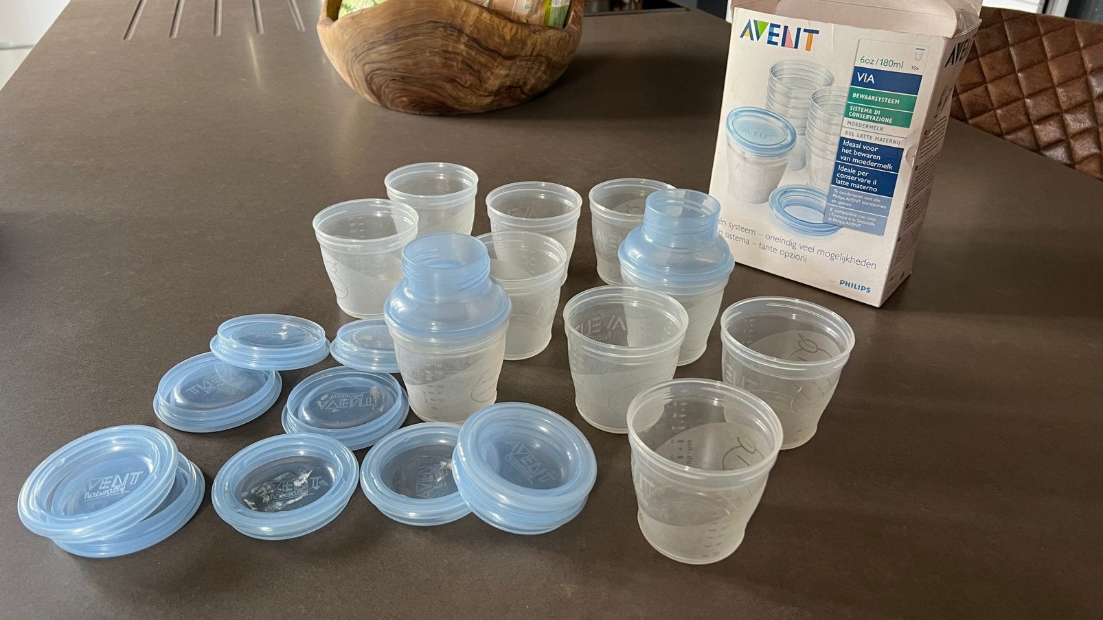 Pots de conservation pour lait maternel, Enfants & Bébés, Enlèvement, Comme neuf, Tire-lait