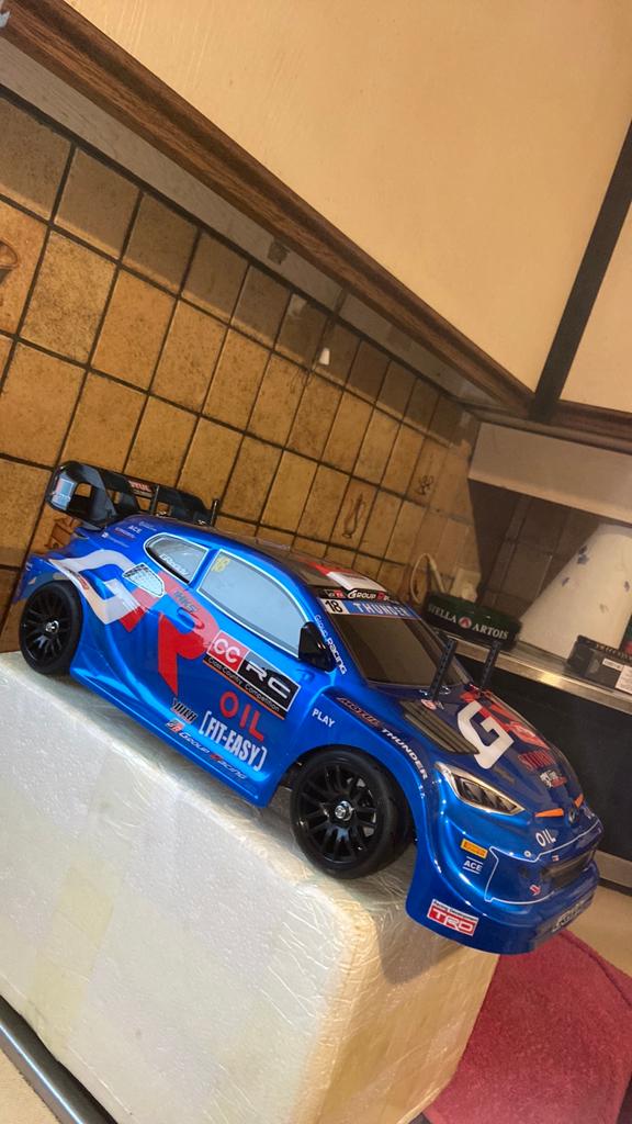 RC Tamiya TOYOTA YARIS GR RALLY TT-02 NAGELNIEUW RTR, Neuf, Échelle 1:10, Enlèvement ou Envoi, Voiture on road